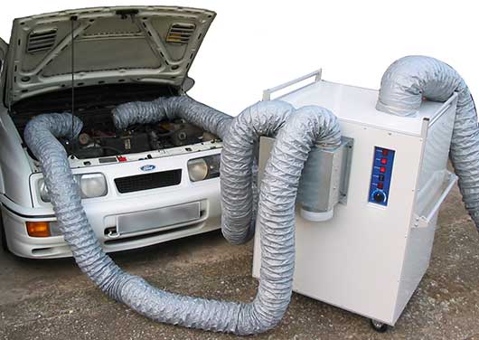BCM27 with flexible ducting