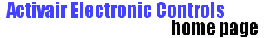 Activair electronic controls