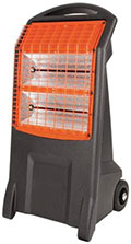 mobile infra-red heater