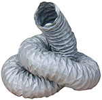 Activair fan heater and flexible ducting