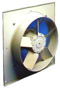 industrial axial fan - plate mounted with guard